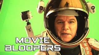 The Martian Bloopers and Behind the scenes [upl. by Ahterahs]