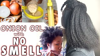 SHOCKING Prepare Your ONION OIL This Way And It Won’t SMELLCOLDPRESSED ONION OIL From Scratch [upl. by Crowns]