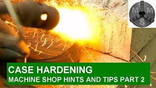 How to Case Harden Steel Parts in the Home Workshop [upl. by Ashli]