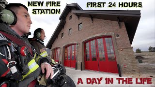 First 24 Hours in a New Fire Station  A Day in the Life [upl. by Monetta526]