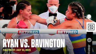 FULL FIGHT  Sandy Ryan ProDebut vs Kirstie Bavington [upl. by Adnir206]