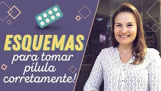 Aprenda os esquemas e como tomar a pílula corretamente [upl. by Minetta]