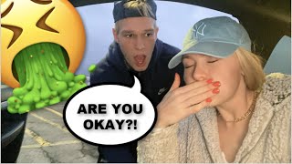 Getting CAR SICK Prank On BOYFRIEND [upl. by Asselim988]