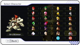 Mario Kart Wii All Characters [upl. by Enylorac]