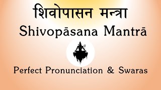 Shivopasana Mantra amp Other Rudra Mantras from Upanishad  Script  Yajur Veda  Sri K Suresh [upl. by Lafleur]