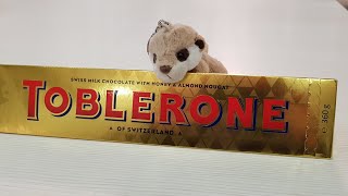 Toblerone Big 360 g Unboxing [upl. by Lednor]