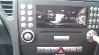 Fiscon bluetooth hands free fitted to Mercedes SLK [upl. by Eidas]