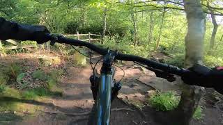 Cannondale Habit 5 mountain bike live ride review [upl. by Adnov]