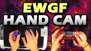 EWGF Hand Cam Demonstration  Arcade Stick amp Pad [upl. by Ariaj283]