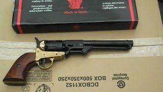 Denix Replica 1851Griswold Revolver review [upl. by Nyrac176]