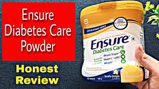 ENSURE DIABETES CARE POWDER REVIEW  Abbott Ensure Diabetes caare powder  Benfits  How to use 🔥 [upl. by Aniretake42]