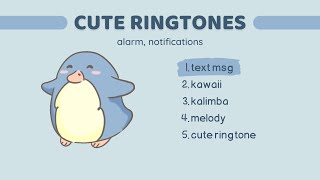 CUTE RINGTONES amp NOTIFICATION SOUNDS FREE  Zedge [upl. by Ahsiyn]