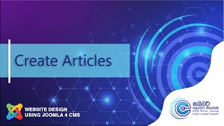 5 Create Articles [upl. by Orual]