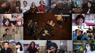 Sasha Death  Attack on Titan Final Season Episode 8 Reaction Mashup [upl. by Anegal180]