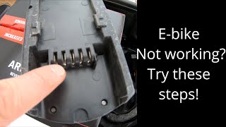 Electric bike not working Try these Troubleshooting steps [upl. by Air]