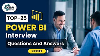 Top 25 Power BI Interview Questions amp Answers [upl. by Euqor]