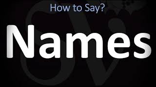 How to Pronounce Names CORRECTLY [upl. by Notgnirra]