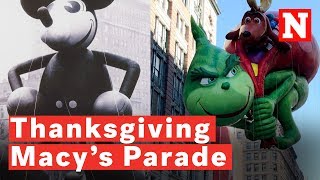 Macys Thanksgiving Day Parade Through The Years [upl. by Durstin968]