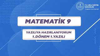 9Sınıf Matematik 1Dönem 1Yazılı [upl. by Tareyn]