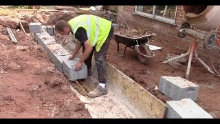 How to do a foundation for a small extension [upl. by Kristian645]