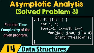 Asymptotic Analysis Solved Problem 3 [upl. by Donall]