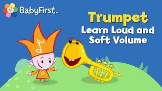 Trumpet  Notekins  Music Videos  BabyFirst TV [upl. by Atat]