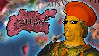 EU4 Milan Guide  THE STRONGEST Playing Tall Nation [upl. by Bender]