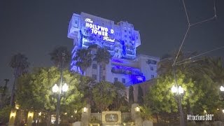 Full Tower of Terror Elevator Drop Ride POV at Disney California Adventure  CLOSING Soon [upl. by Ayila]