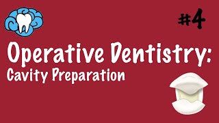 Operative Dentistry  Cavity Preparation  INBDE ADAT [upl. by Haroved146]