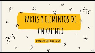 Partes y Elementos de un cuento [upl. by Ahsyekat]