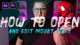 HOW TO OPEN amp EDIT MOTION GRAPHICS TEMPLATES [upl. by Bove31]