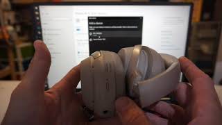 How to Pair Sony WH1000XM3  1000XM4 to a Windows 10 laptop [upl. by Treblih]