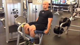 How to do a Leg Extension Alternate Exercise Health eUniversity [upl. by Kirschner]