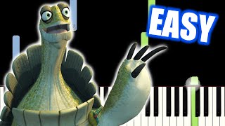 Oogway Ascends  Kung Fu Panda  EASY Piano TutorialSynthesia TopAnimeMusic [upl. by Curzon]