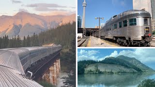 Toronto to Vancouver by train VIA Rails Canadian [upl. by Magen]