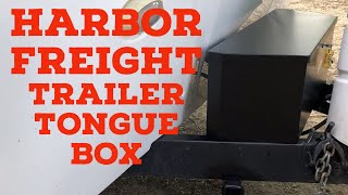 Harbor Freight Utility Trailer Build DIY utilitytrailer [upl. by Clotilda]