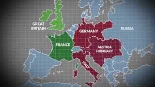 5 Major Treaties amp Alliances in the Build Up to World War One [upl. by Zined573]