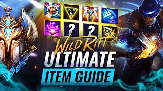 The ONLY ITEM Guide YOU Will EVER Need in Wild Rift LoL Mobile [upl. by Cormac]