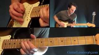 Sweet Emotion Guitar Lesson Pt2  Aerosmith  Solo [upl. by Wilma]