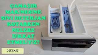 Çamaşır Makinesine Sıvı Deterjan Nasıl Konulur [upl. by Sacha648]