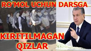 ROMOL ORAGAN QIZLAR DARSGA KIRITILMADI [upl. by Lurleen]