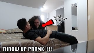 EXTREME THROW UP PRANK ON BOYFRIEND [upl. by Eisset]