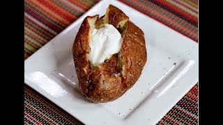 Chef Jeff makes delicious quotEnglish Jacketquot baked potatoes [upl. by Nitsuga]