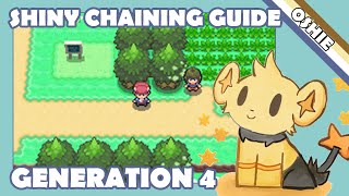 Shiny Pokémon Chaining Guide  Shiny Shinx Generation 4 [upl. by Kcod]