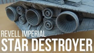 Star Destroyer Model Kit Build by Revell [upl. by Morven]