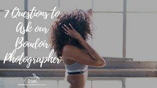 7 Important Questions to Ask Your Boudoir Photographer  Dallas Boudoir Photography [upl. by Jariah]