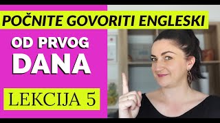 5 ENGLESKI ZA KONVERZACIJU  PRESENT SIMPLE  59 REČENICA [upl. by Nahc804]