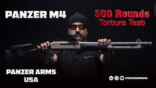 Panzer M4 Shotgun 500 Rounds Torture Test  Will it work at 22°F [upl. by Warga526]