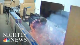 Exploding ECigarette Sparks Concern  NBC Nightly News [upl. by Amian]