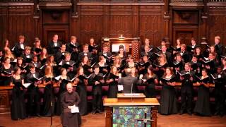 Randall Thompson Alleluia  OU University Chorale [upl. by Amles166]